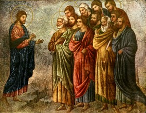 Jesus Instructs the Eleven